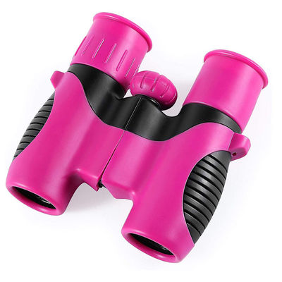 Center focus FMC Pink 8x21mm Night Vision Binoculars For Kids